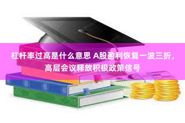 杠杆率过高是什么意思 A股盈利恢复一波三折，高层会议释放积极政策信号