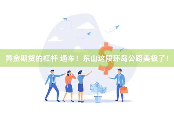 黄金期货的杠杆 通车！东山这段环岛公路美极了！