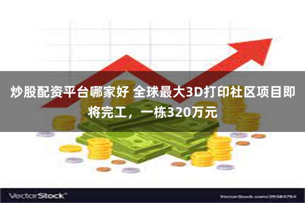 炒股配资平台哪家好 全球最大3D打印社区项目即将完工，一栋320万元